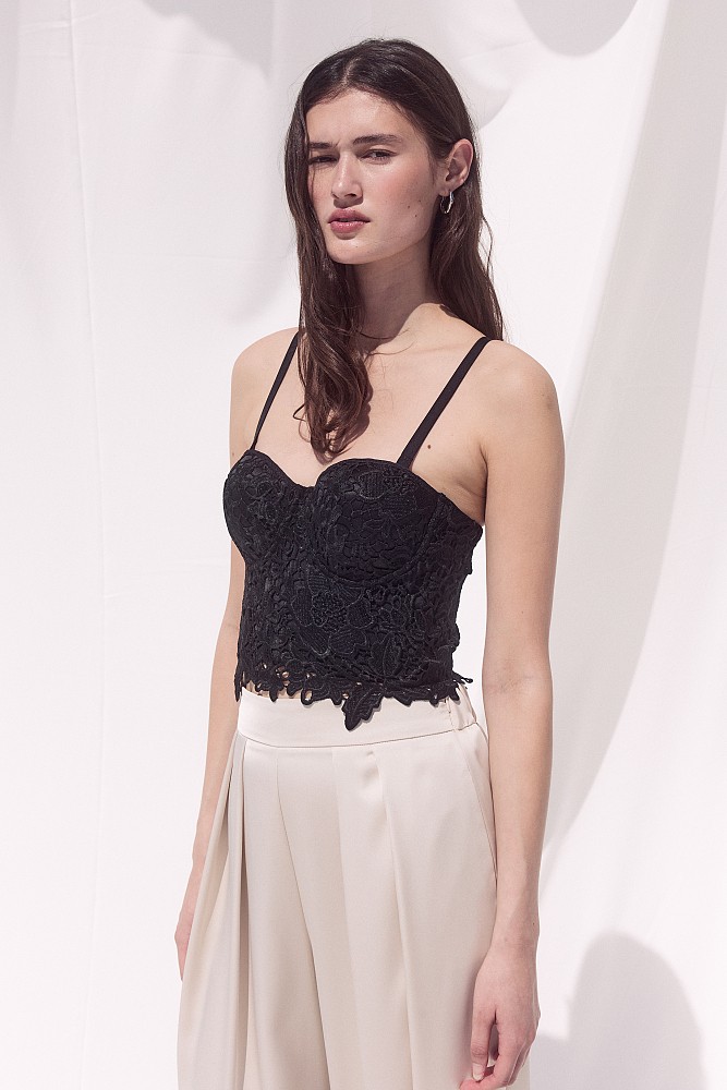 Broderie bustier - Gold Label | BSB Fashion