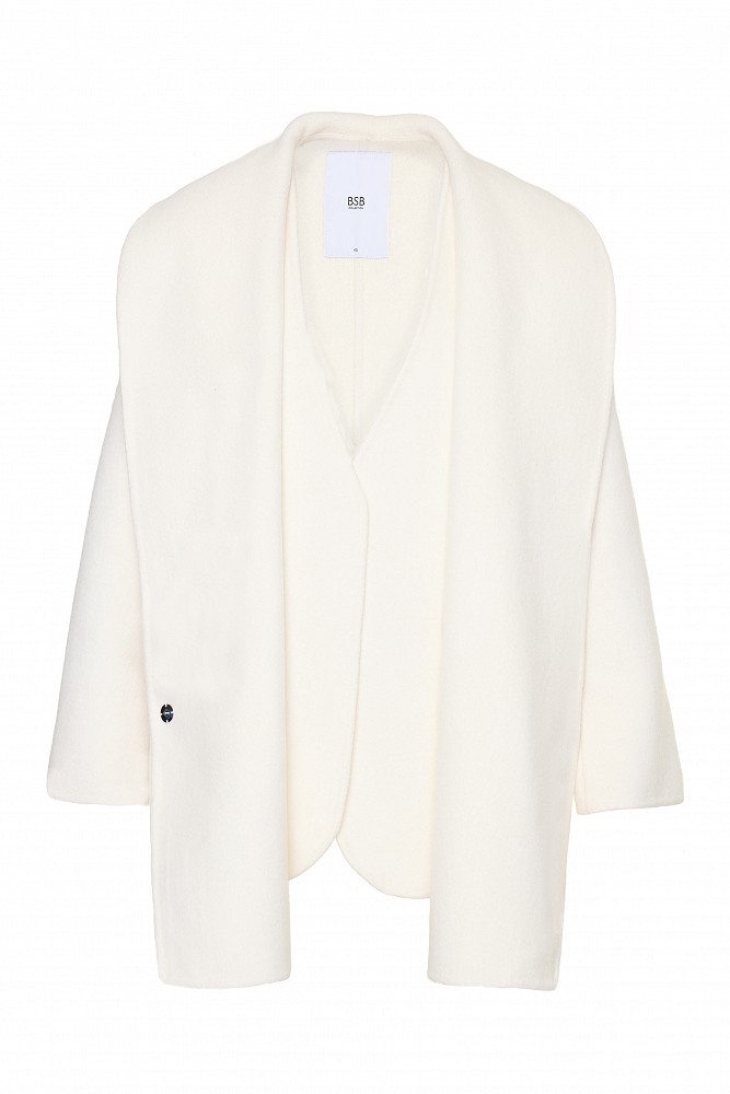 Short coat with matching scarf