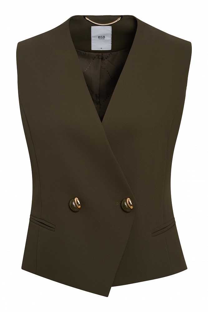 Double-breasted waistcoat