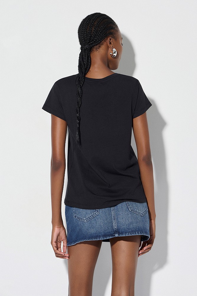 T-shirt με BSB logo BSB και στρας