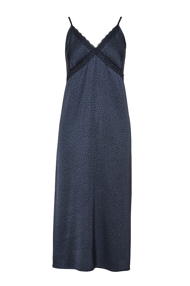 Rochie lungă cu animal print
