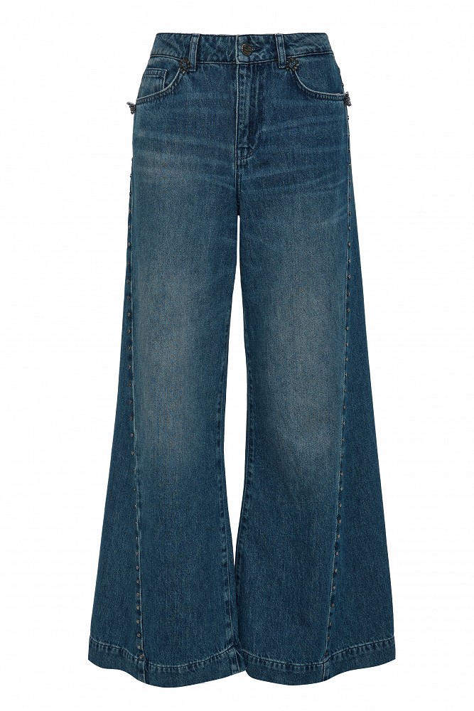 Kalia wide-leg jeans