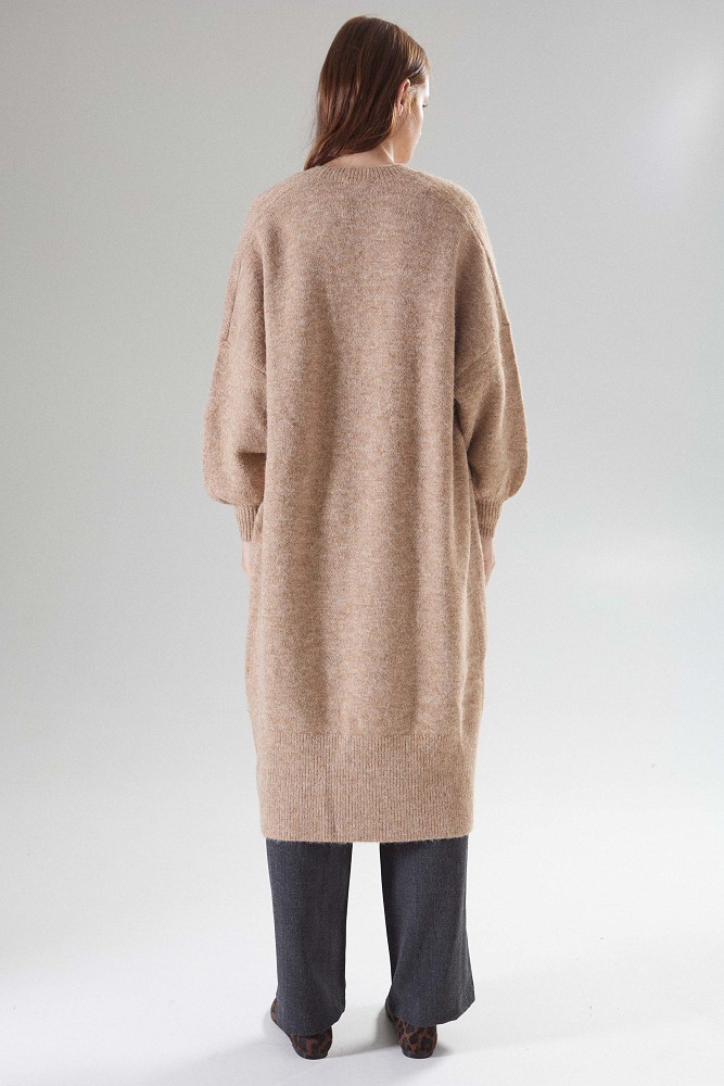Cardigan lung din tricot