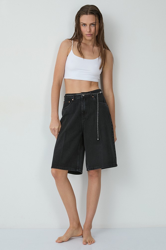 Georgia denim βερμούδα