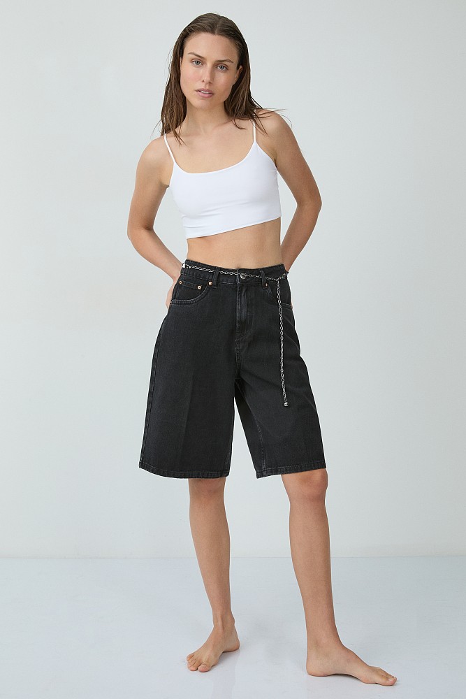 Georgia denim βερμούδα