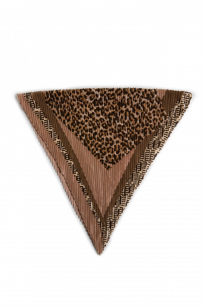 Animal print scarf