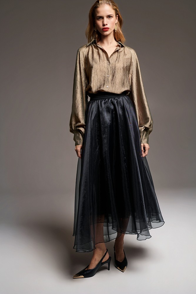 Shirt with wide sleeves - Gold label