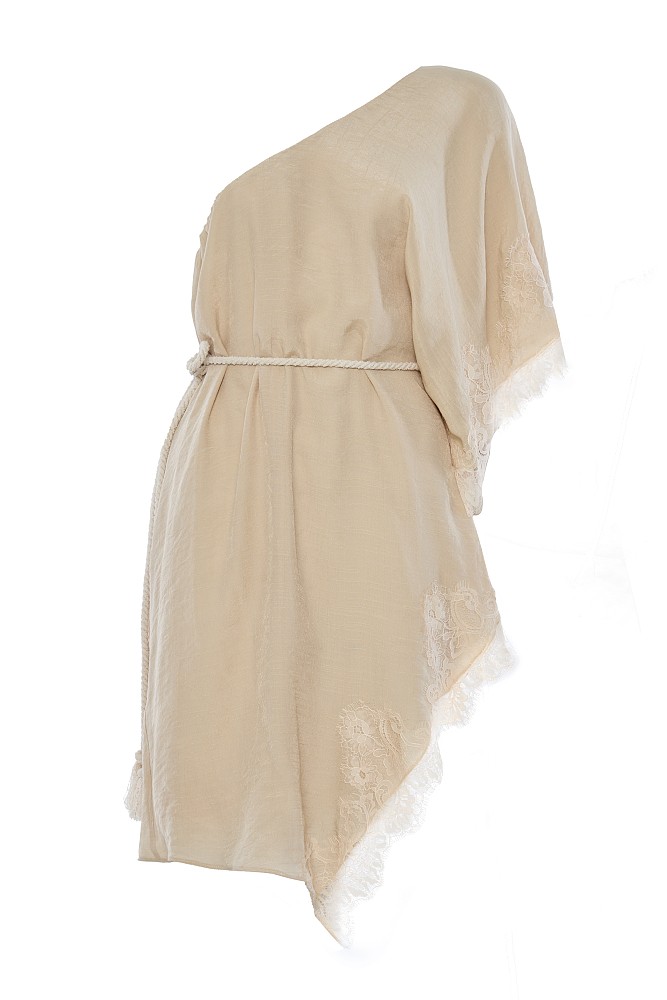 Asymmetrical one-shoulder top