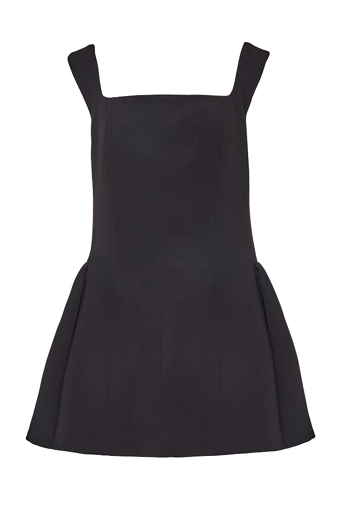 Vestido mini de corte A