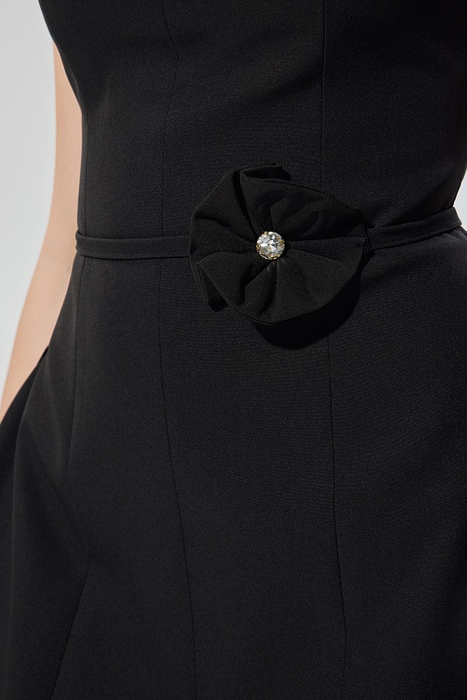 Vestido mini de corte A