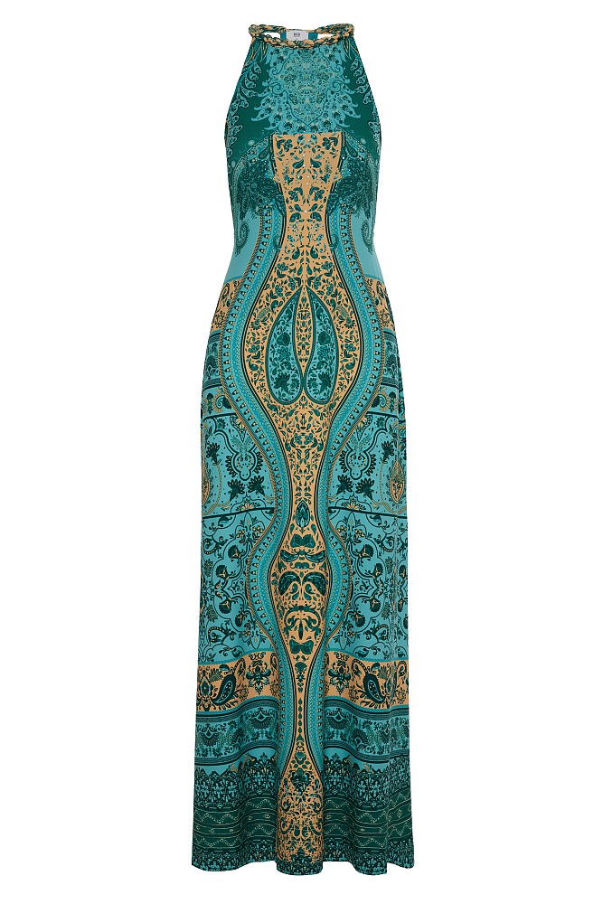 Maxi printed dress