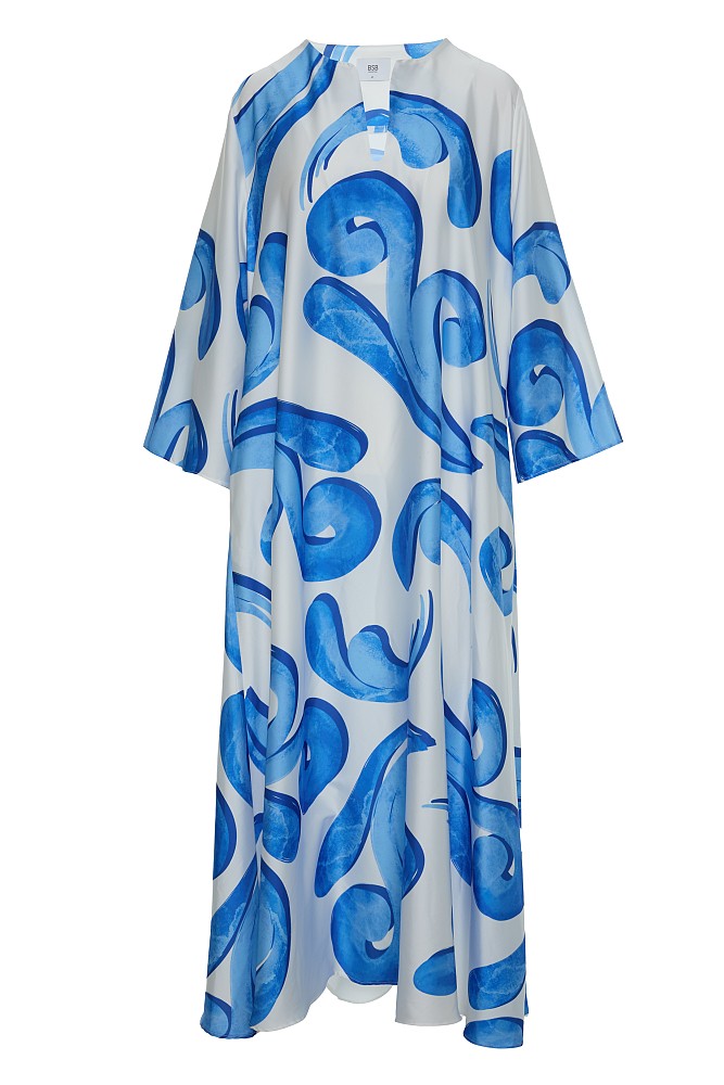 Maxi printed tunic