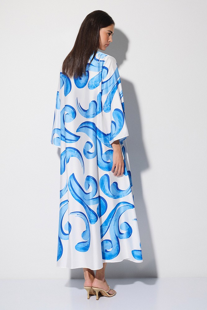 Maxi printed tunic