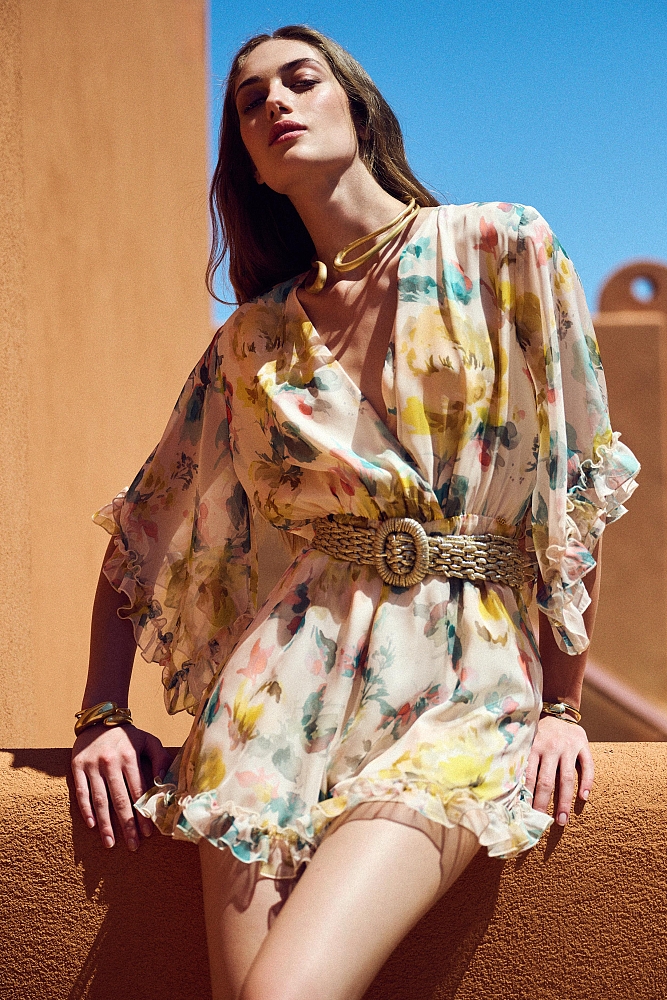 Floral playsuit