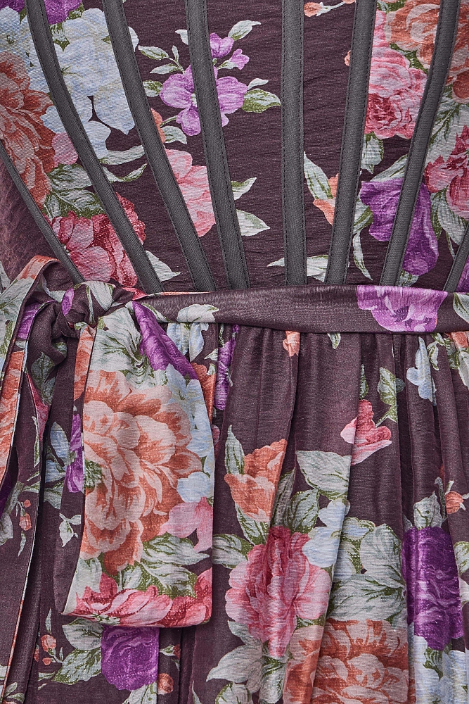 Vestido midi floral - Gold Label