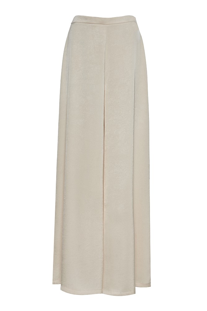 Pantalones de satén con cintura elástica - Gold Label