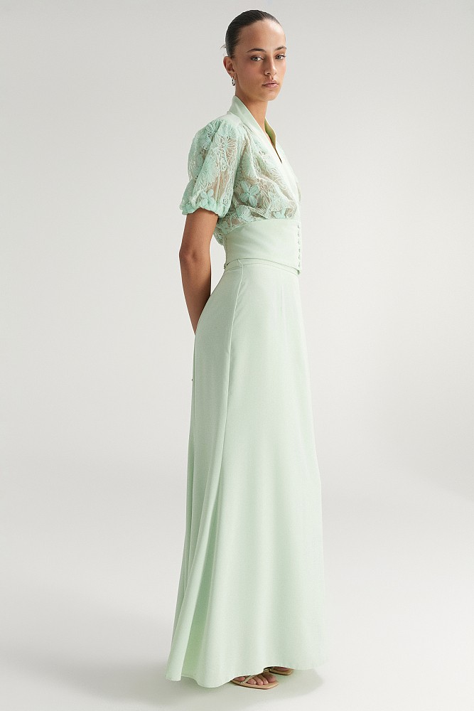 Maxi mermaid skirt - Gold label