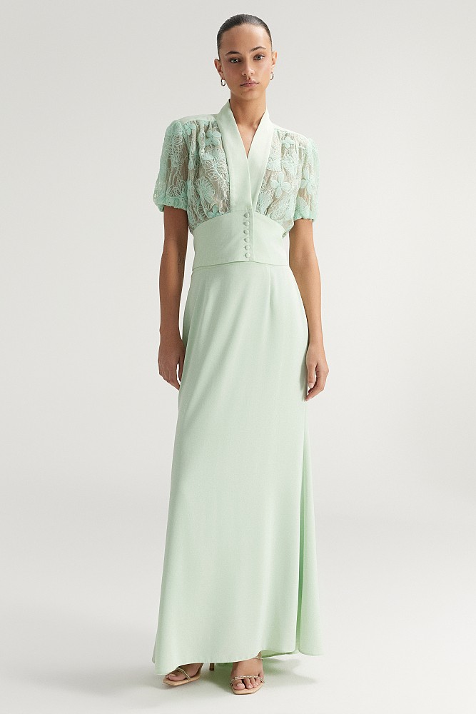 Maxi mermaid skirt - Gold label