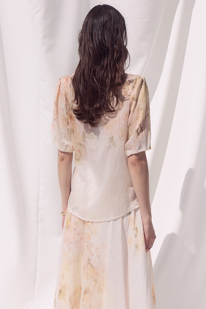 Camisa floral holgada - Gold Label