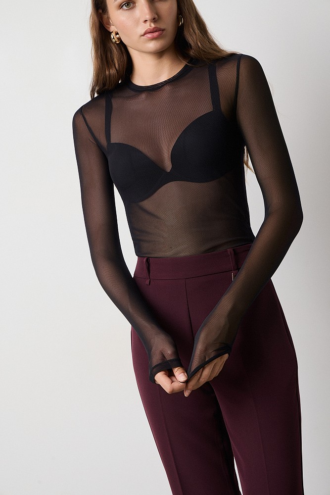 Sheer top