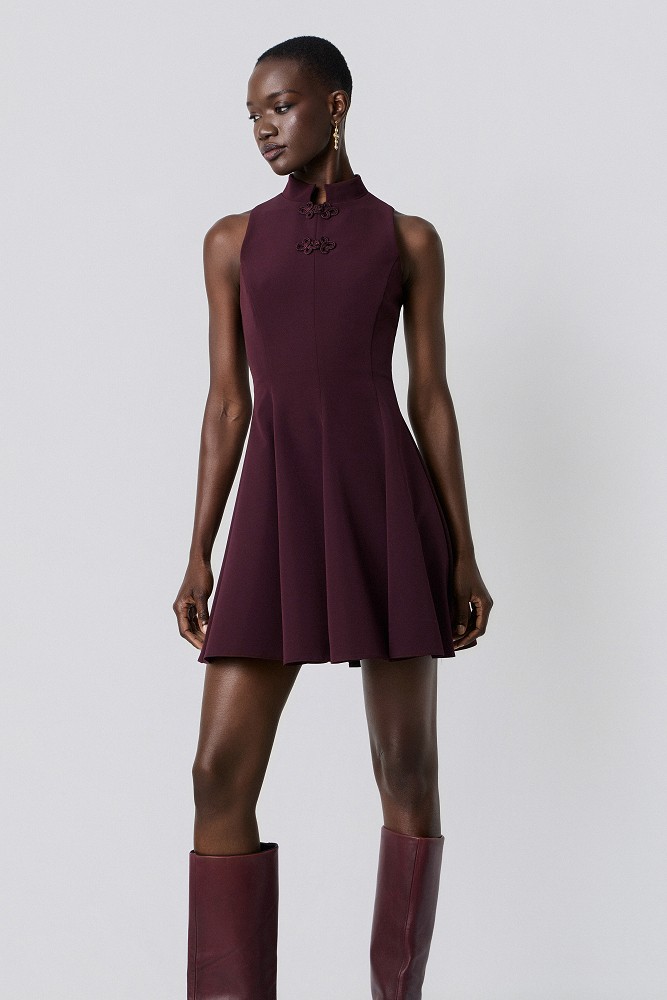 Japanese-style mini dress