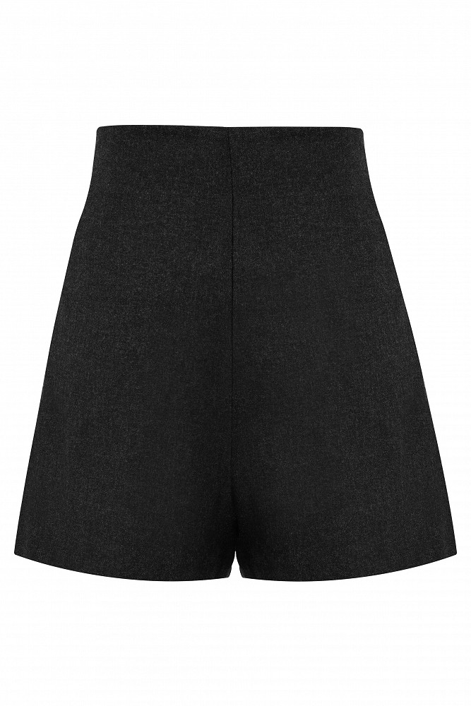 Fustă-pantalon cu pliuri