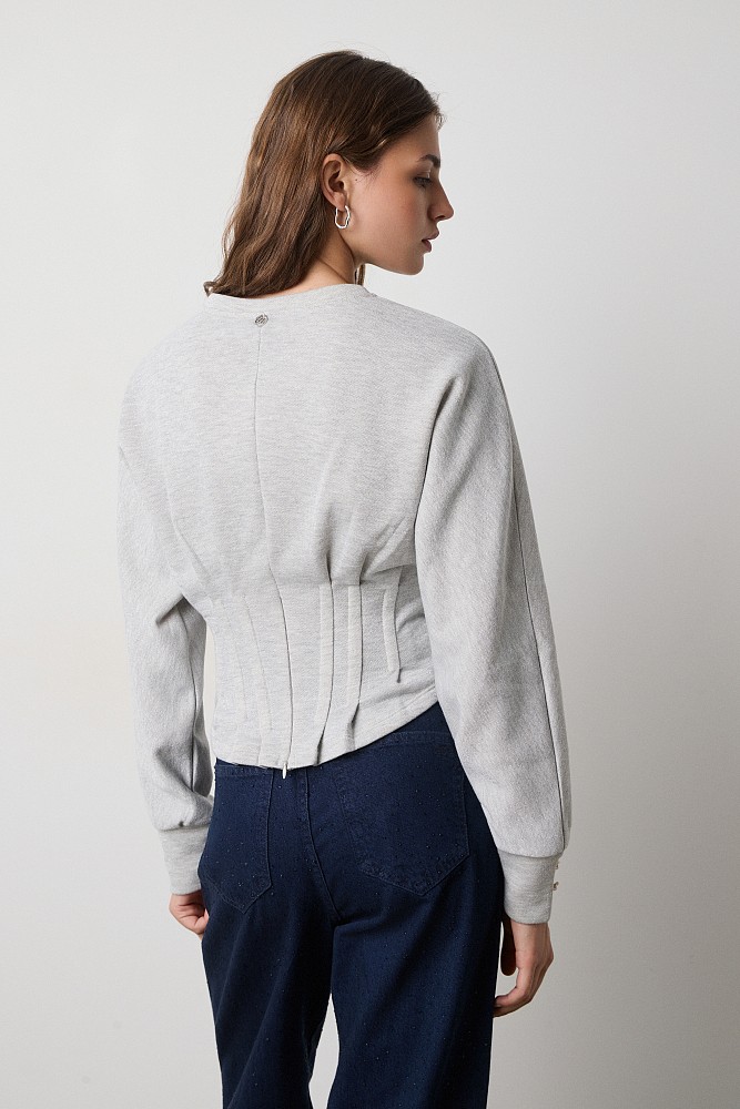 Lurex sweatshirt