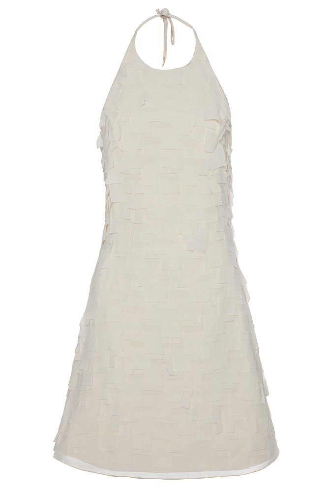 Rochie scurtă cu volane - Gold label