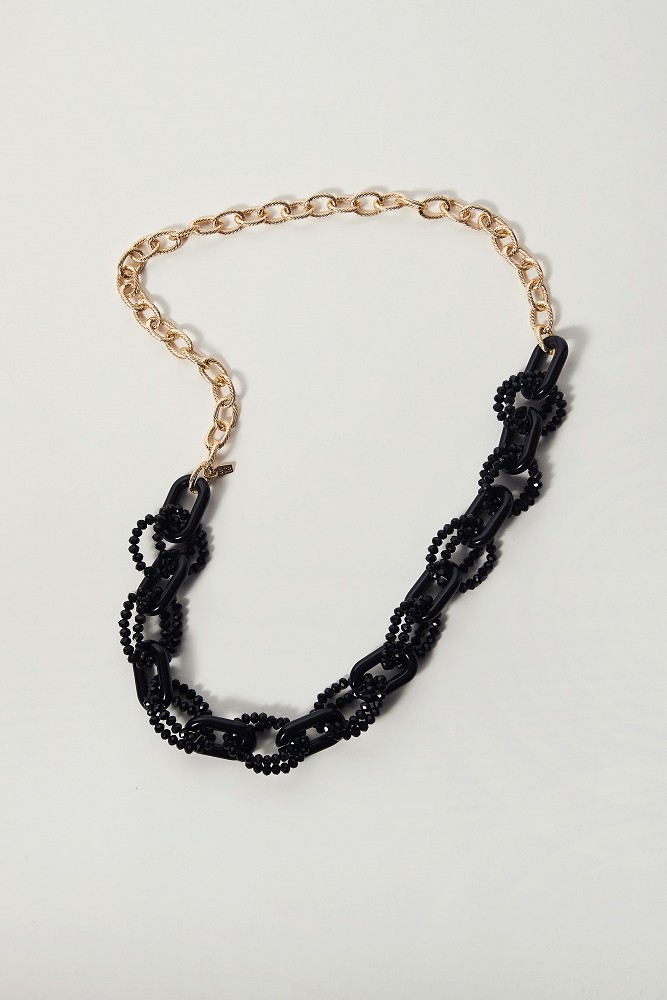 Necklace with double chain