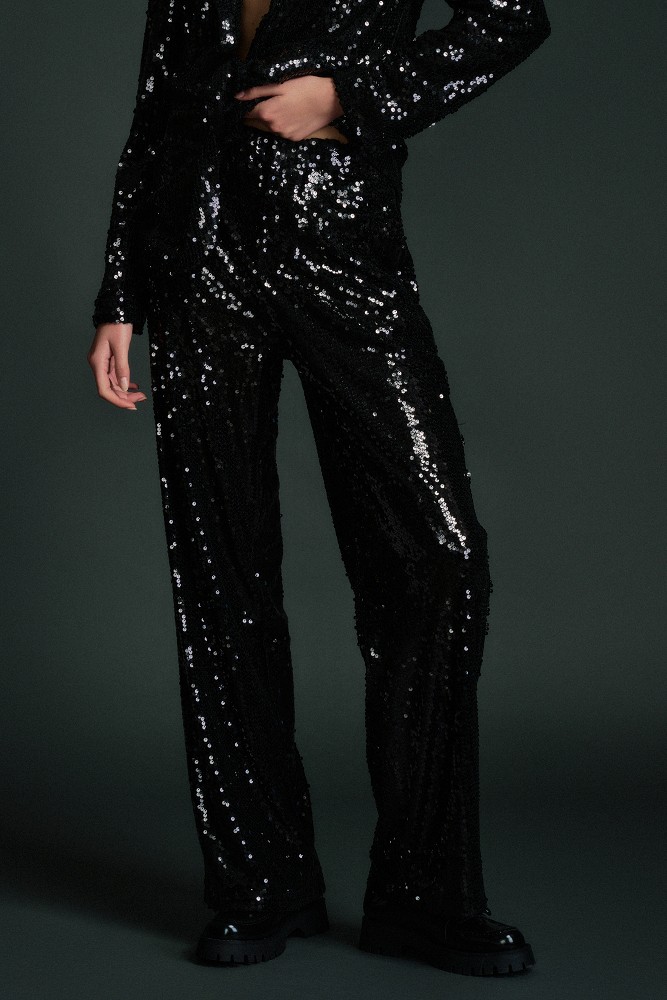 Sequin trousers - Gold Label