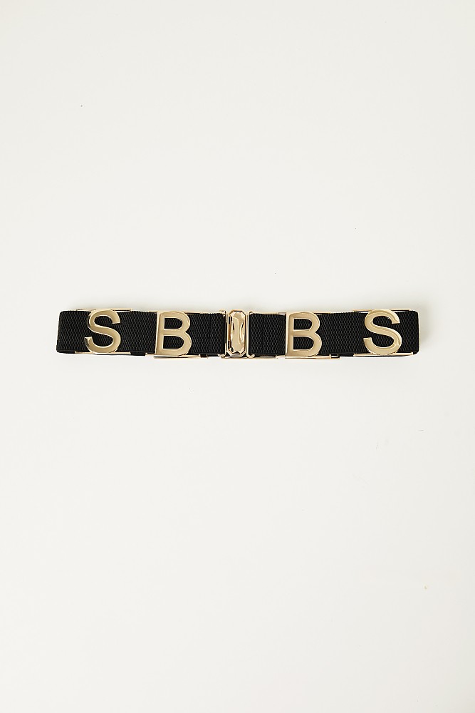 Curea elastică, metalică cu logo BSB