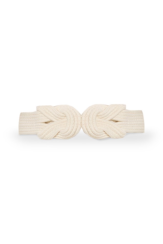 Belt with knot design