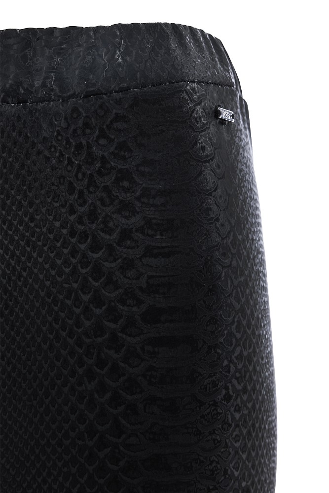 Leggings with snake print