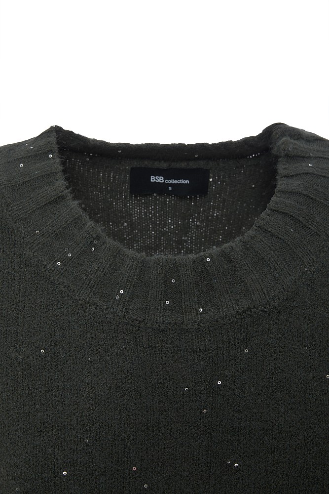 Sequined sweater