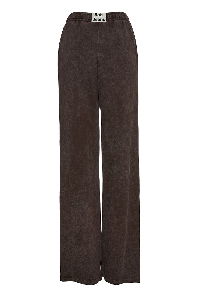 Sweatpants with rhinestones