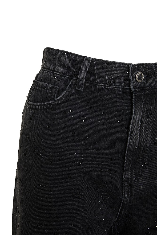Tania balloon jeans with rhinestones