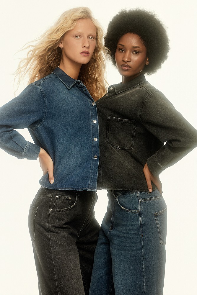 Denim shirt