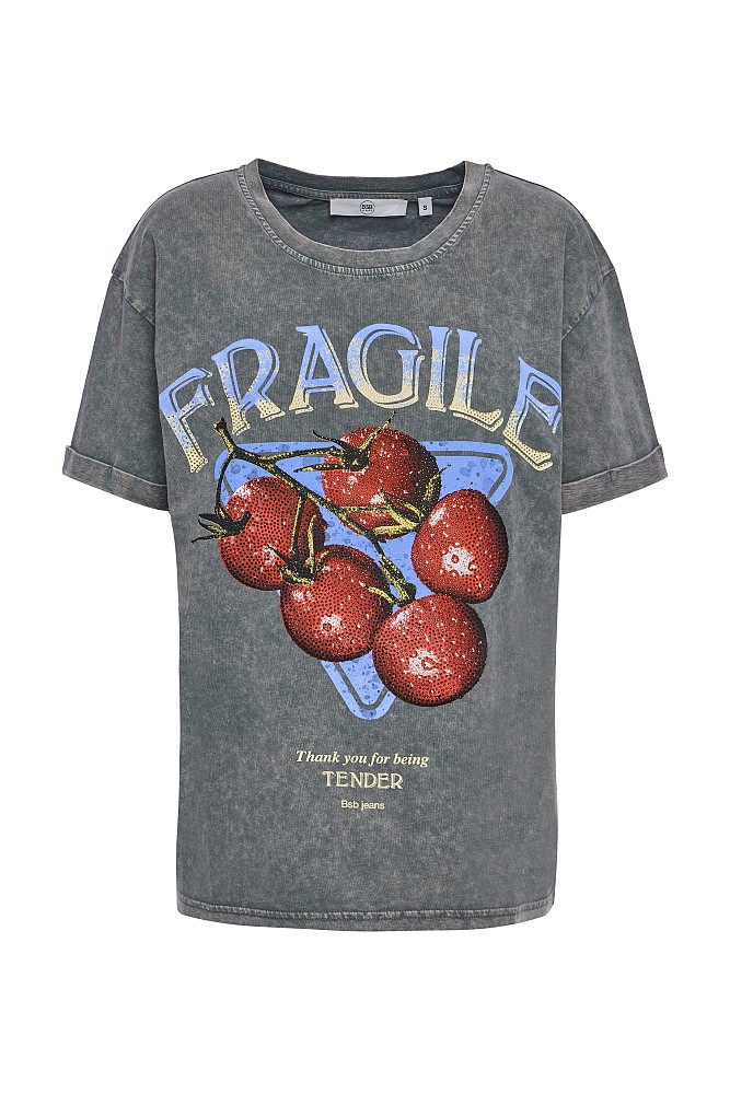 Oversized t-shirt with print