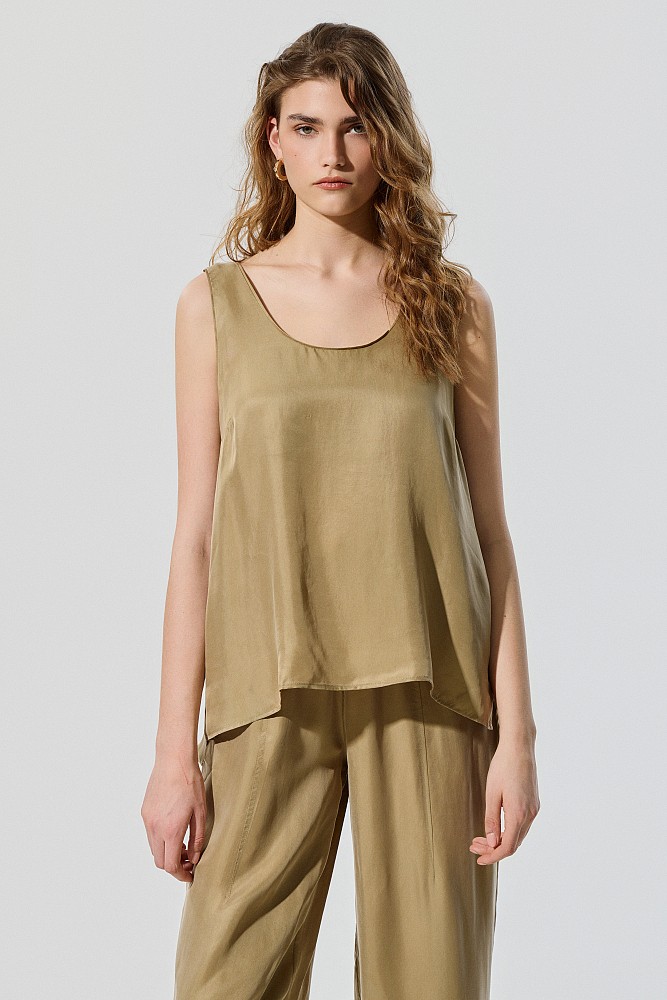 Blusa sin mangas