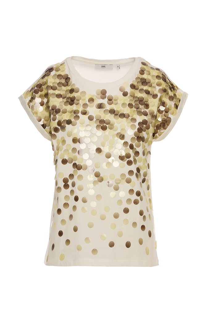 Sequined t-shirt