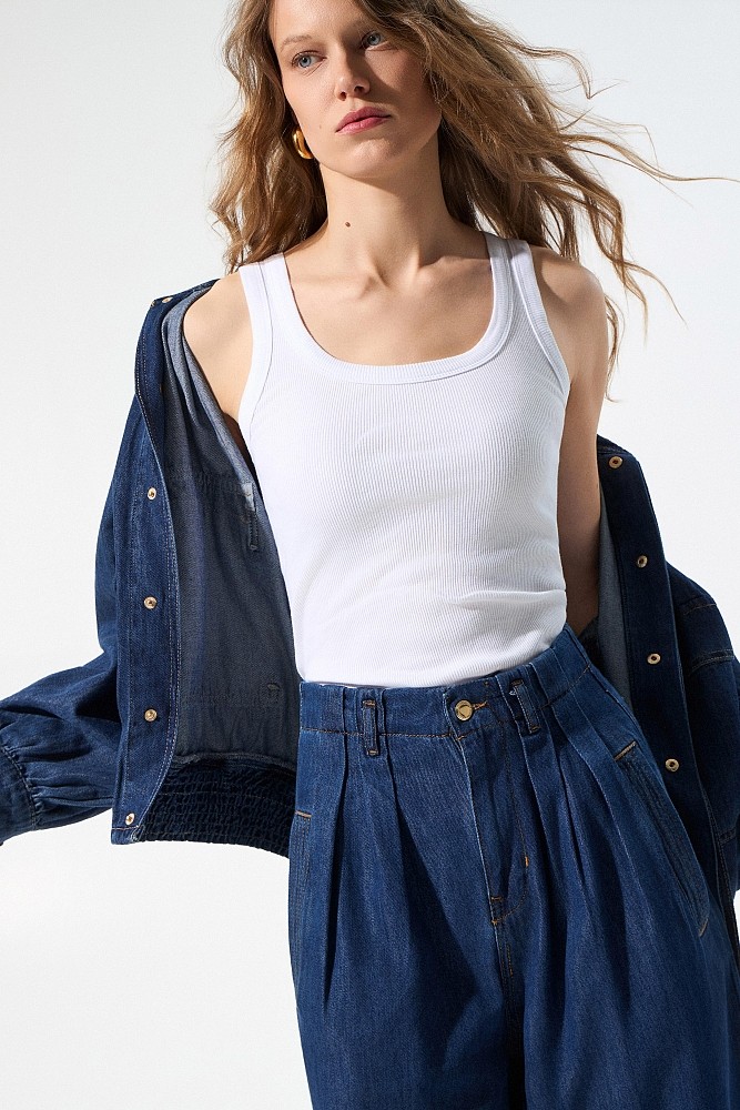 Basic rib top