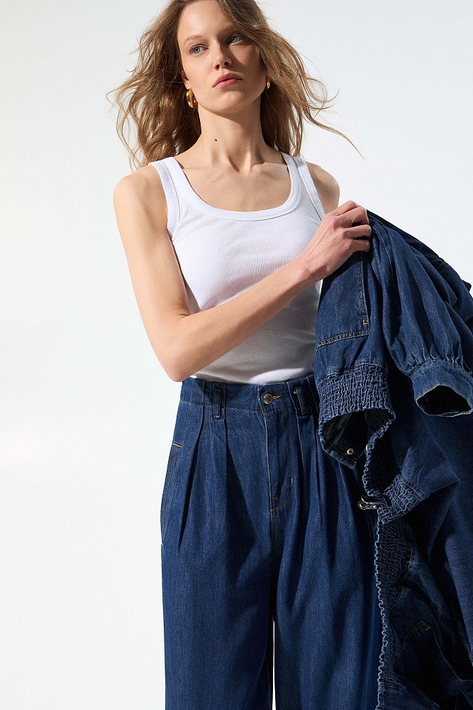 Basic rib top