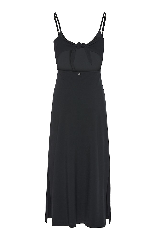 Midi dress with studs