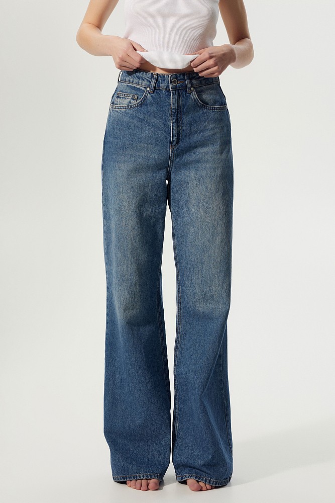 Pantalones vaqueros de pierna ancha Erika