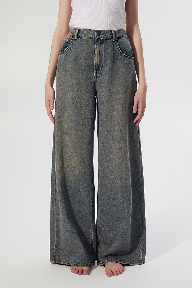 Pantalones vaqueros de pierna ancha Lexa