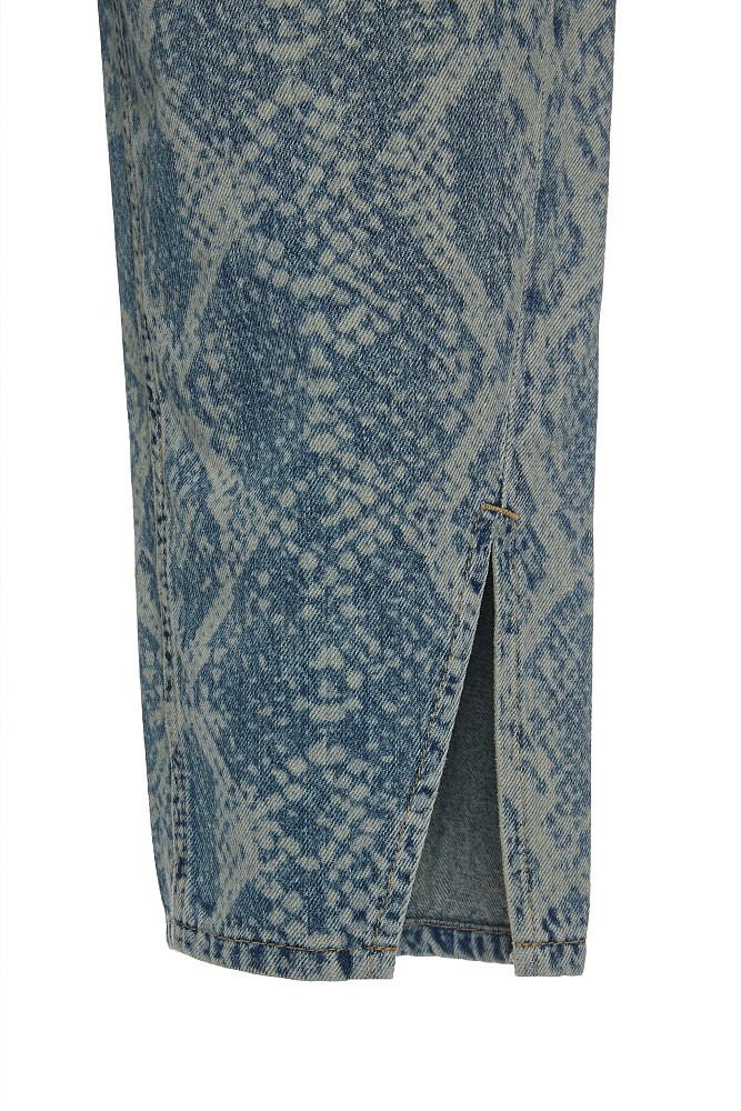 Tania balloon τζιν με snake print