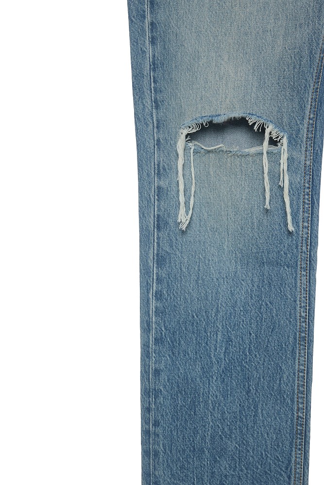 Mandy straight jeans with scarf