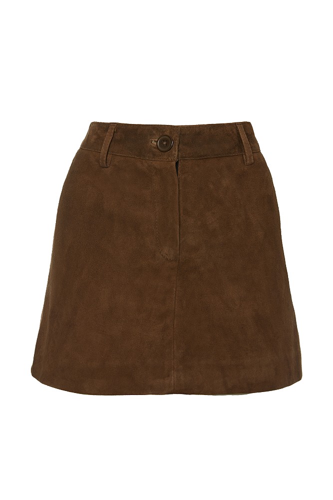 Falda mini ante