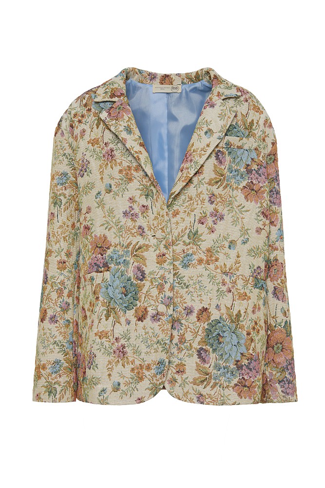 Sacou cu print floral