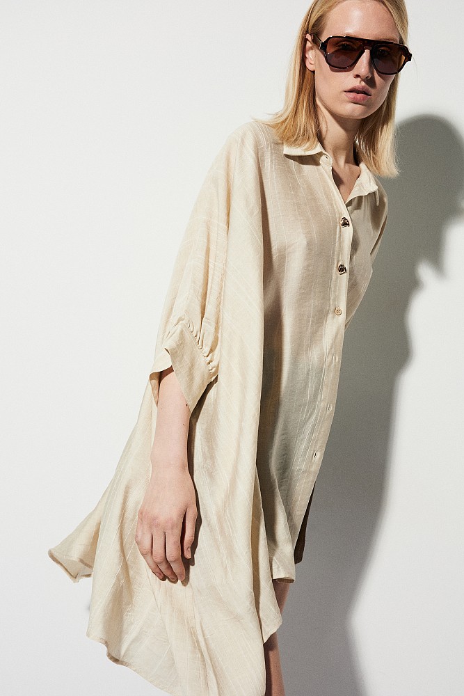 Camisa oversize a rayas